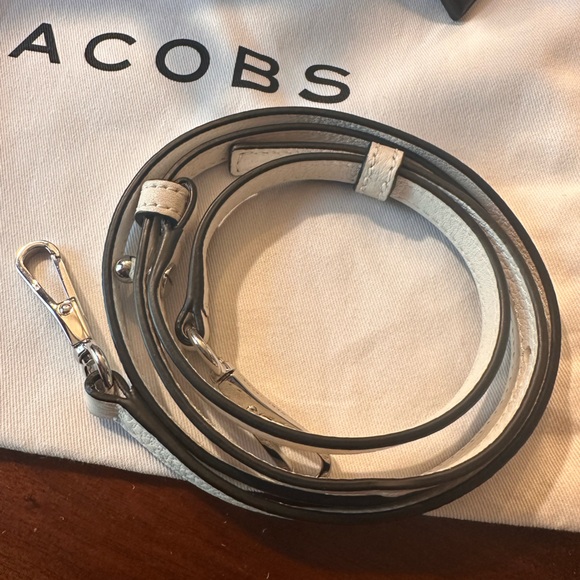 NWT Marc Jacob Leather White Handbag - Picture 4 of 17